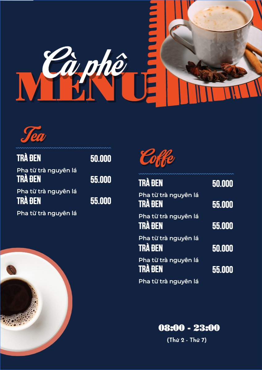 Nước uống, juice, giải khát, F&B, drink, coffee, cà phê