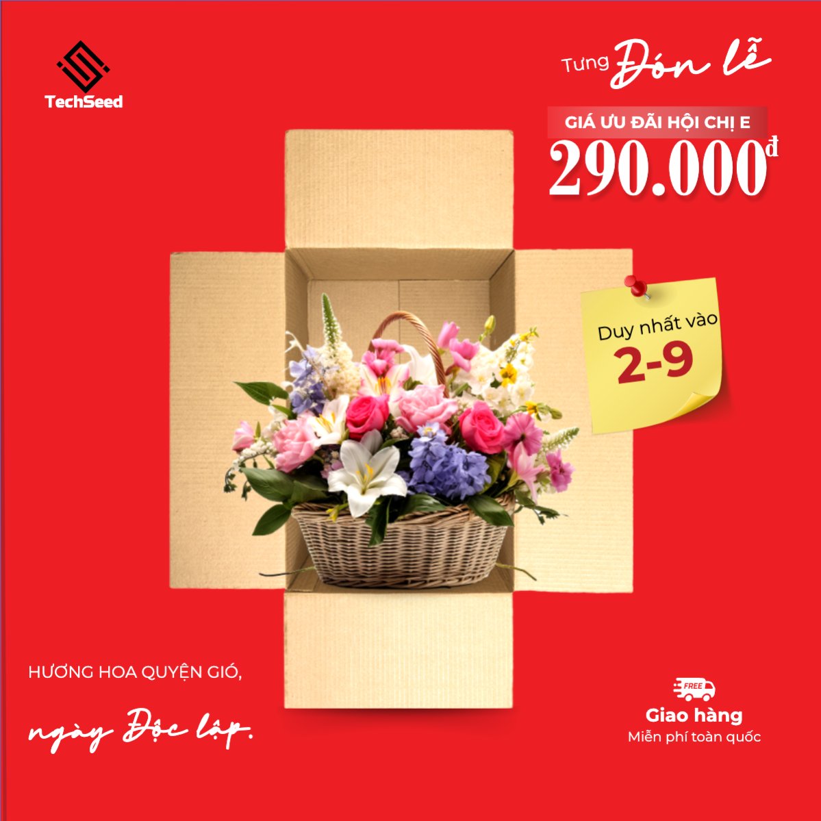 2/9, Quốc Khánh, lễ hội, Việt Nam, sự kiện, event, nông sản, giao hàng, hiện đại, sang trọng, modern