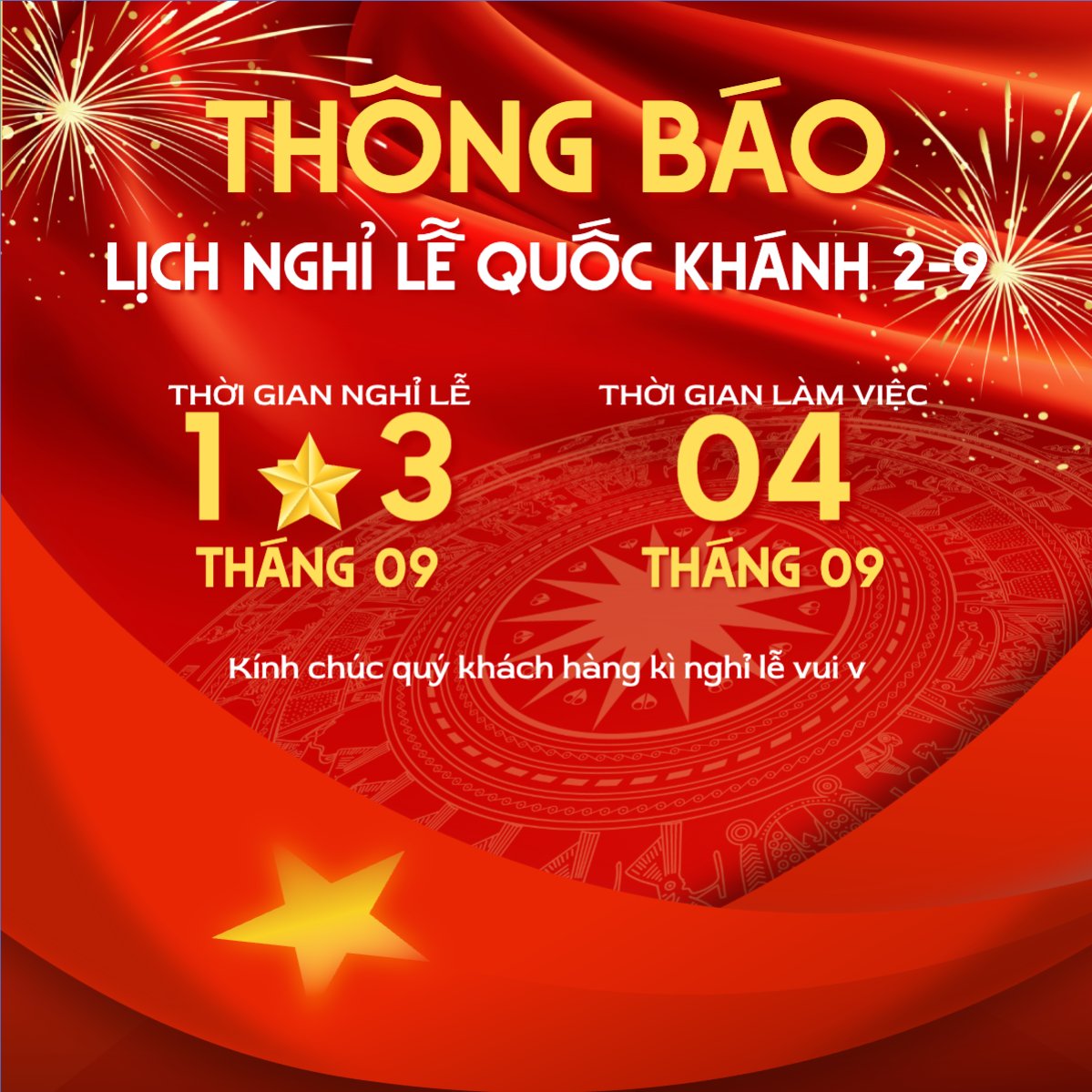 2/9, Quốc Khánh, lễ hội, thông báo, lịch nghỉ, Việt Nam, sự kiện, event, hiện đại, morden