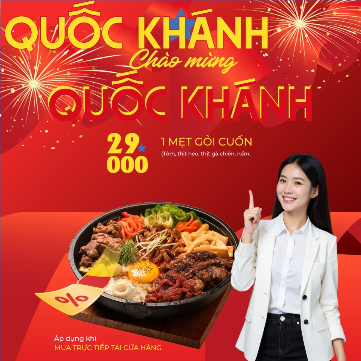 2/9, Quốc Khánh, lễ hội, Việt Nam, đồ ăn, food, thực phẩm, ẩm thực, món ăn, F&B, thức ăn, hiện đại, modern