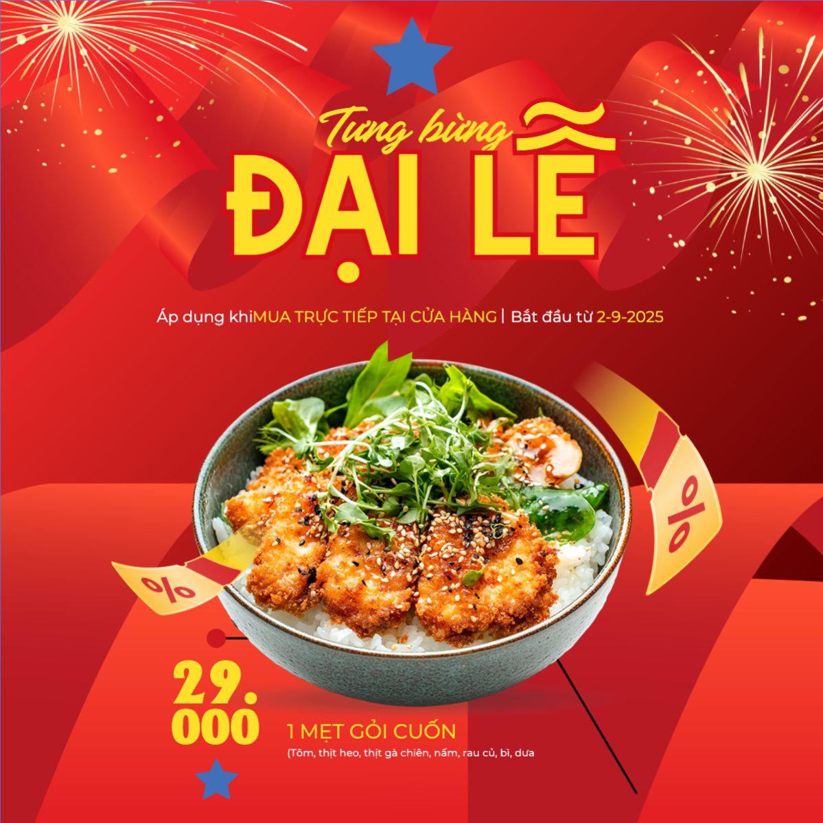 2/9, Quốc Khánh, lễ hội, Việt Nam, đồ ăn, food, thực phẩm, ẩm thực, món ăn, F&B, thức ăn, hiện đại, modern