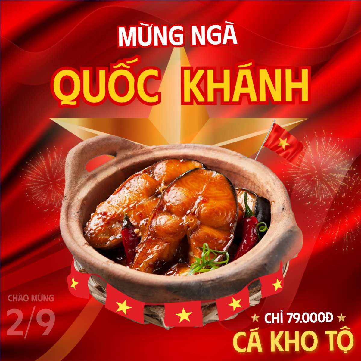 2/9, Quốc Khánh, lễ hội, Việt Nam, đồ ăn, food, thực phẩm, ẩm thực, món ăn, F&B, thức ăn, hiện đại, modern