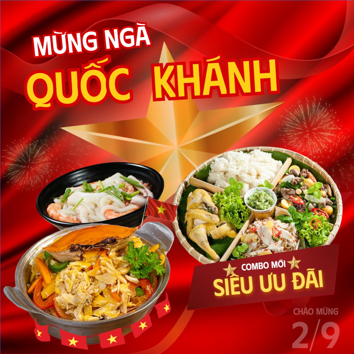 2/9, Quốc Khánh, lễ hội, Việt Nam, đồ ăn, food, thực phẩm, ẩm thực, món ăn, F&B, thức ăn, hiện đại, modern