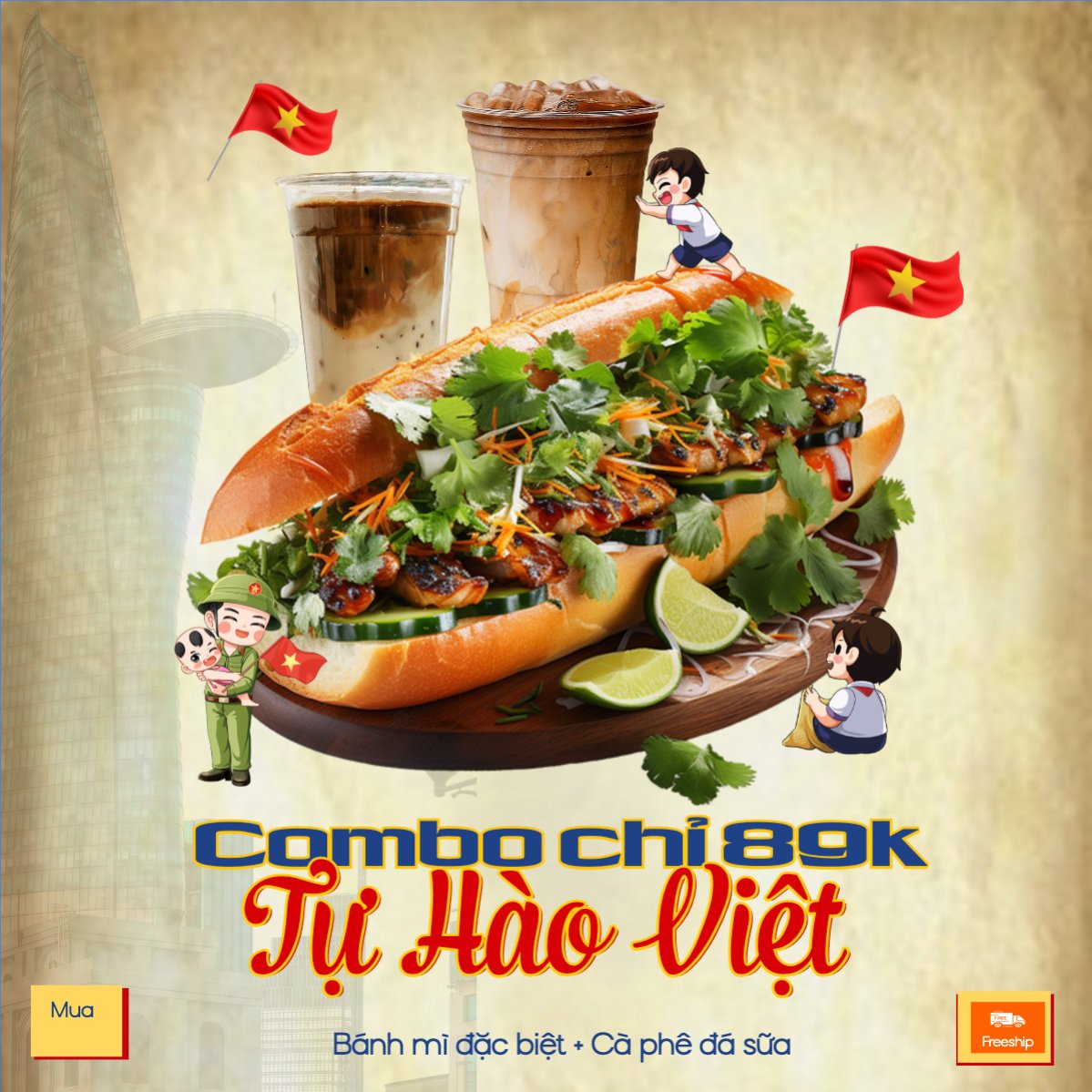 2/9, Quốc Khánh, lễ hội, Việt Nam, đồ ăn, food, thực phẩm, ẩm thực, món ăn, F&B, thức ăn, cổ điển, vintage, retro, classic