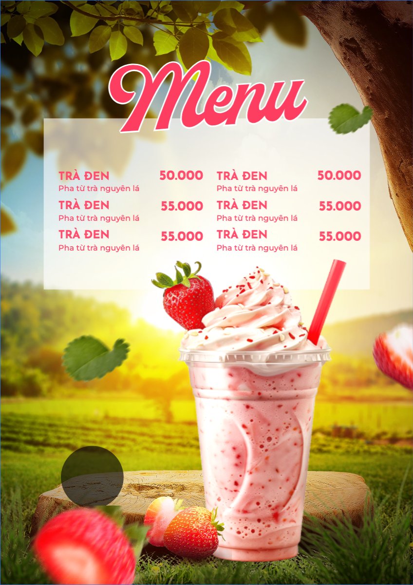 Nước uống, juice, giải khát, F&B, drink, nước ép