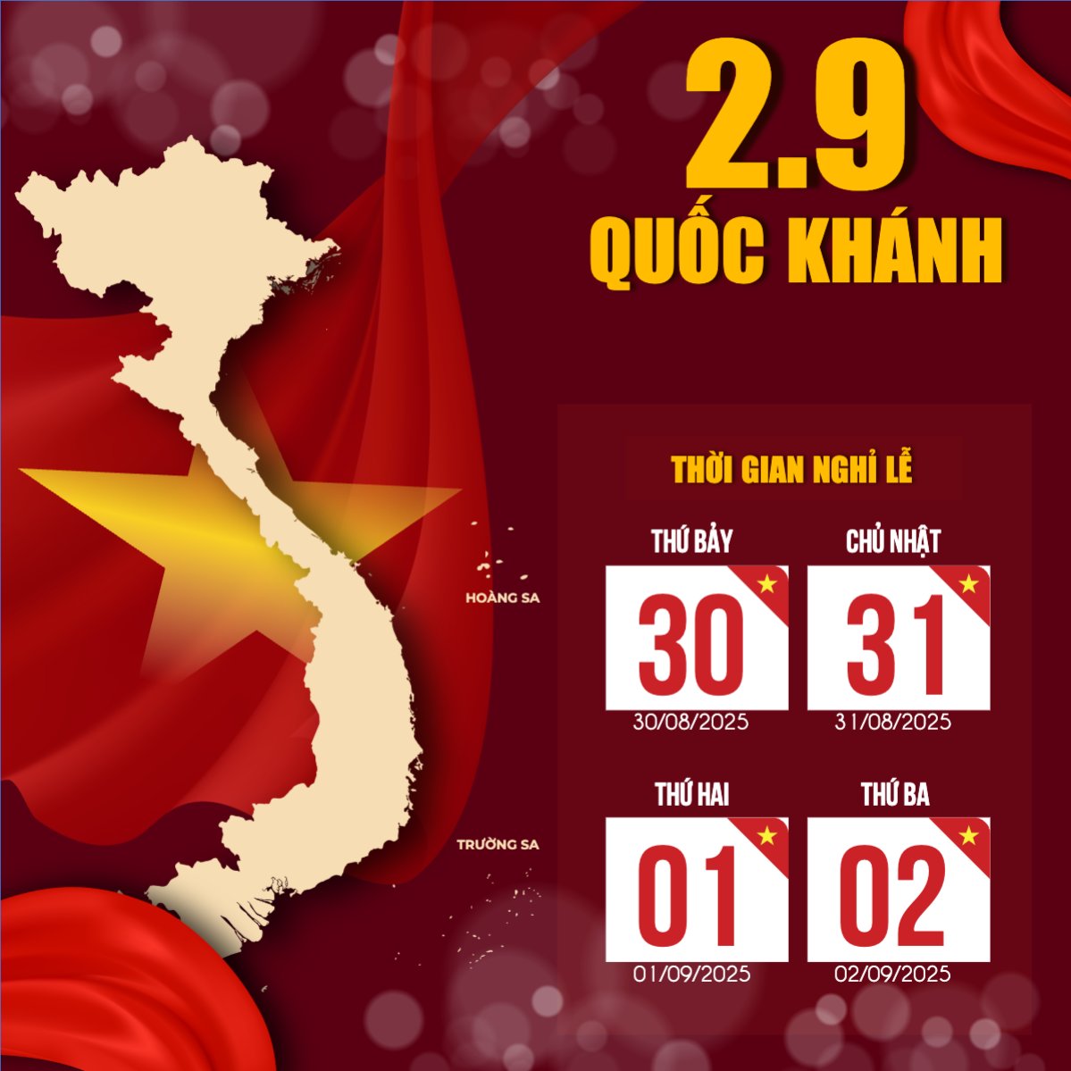 2/9, Quốc Khánh, lễ hội, Việt Nam, sự kiện, event, hiện đại, sang trọng, modern