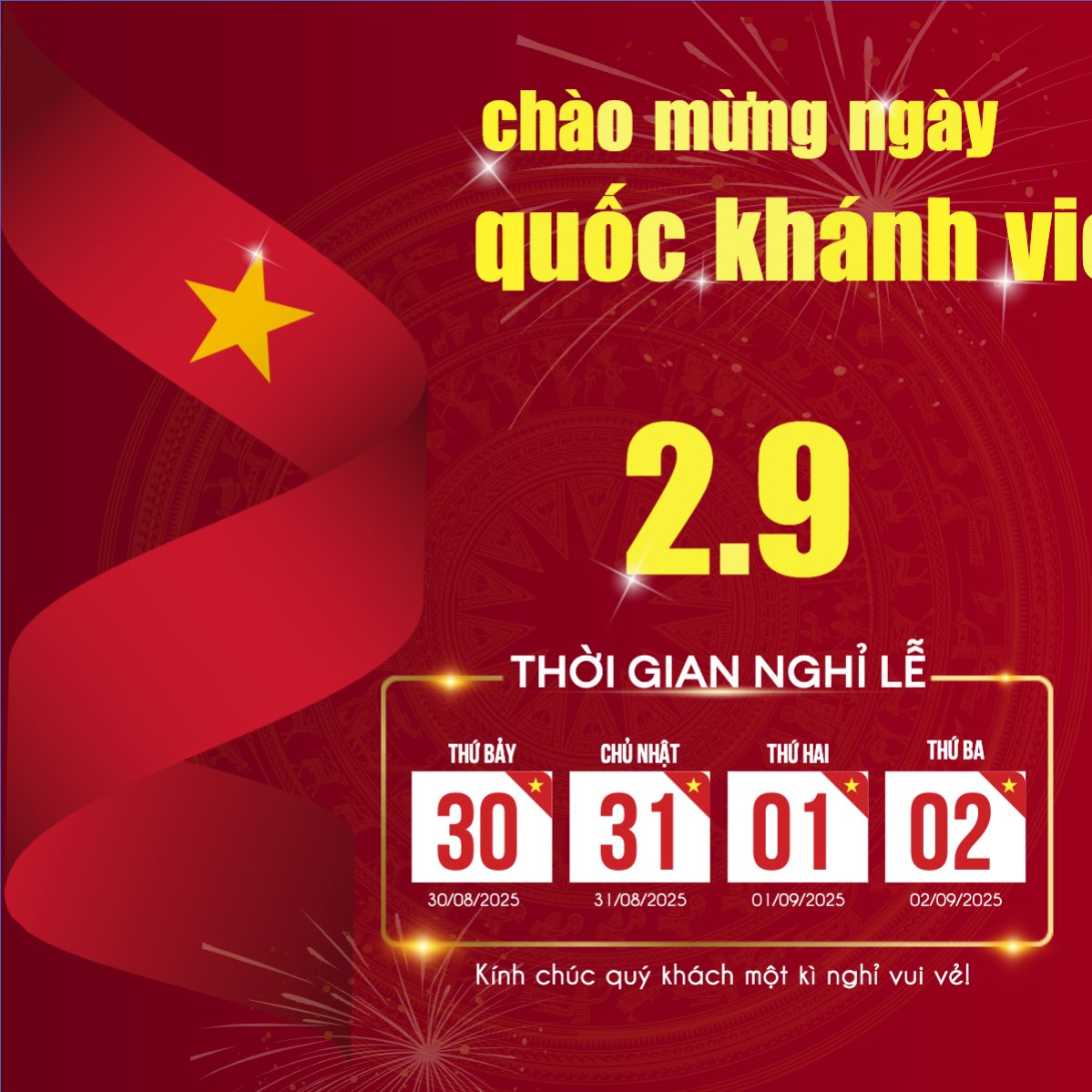 2/9, Quốc Khánh, lễ hội, Việt Nam, sự kiện, event, hiện đại, sang trọng, modern
