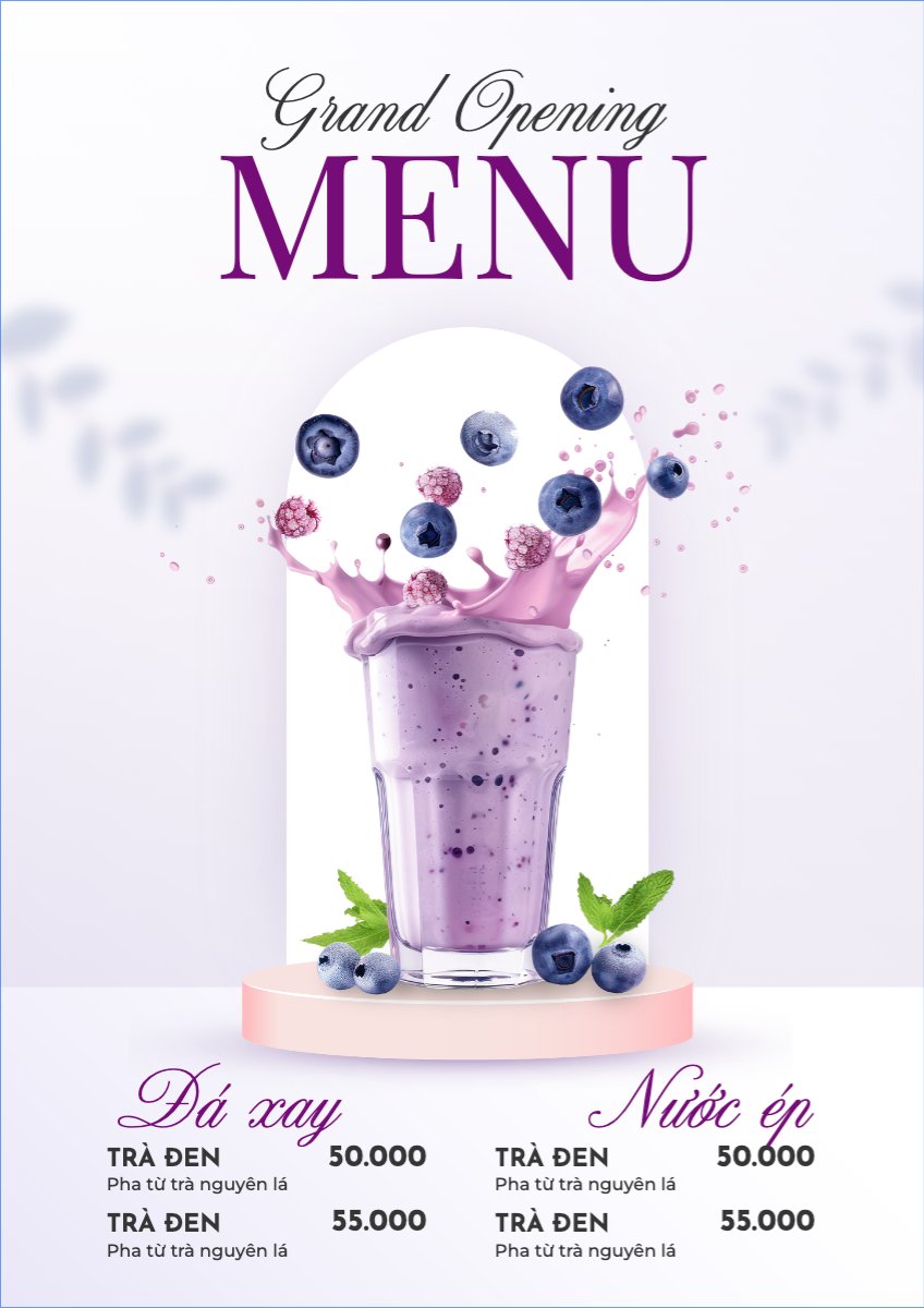 Nước uống, juice, giải khát, F&B, drink, nước ép