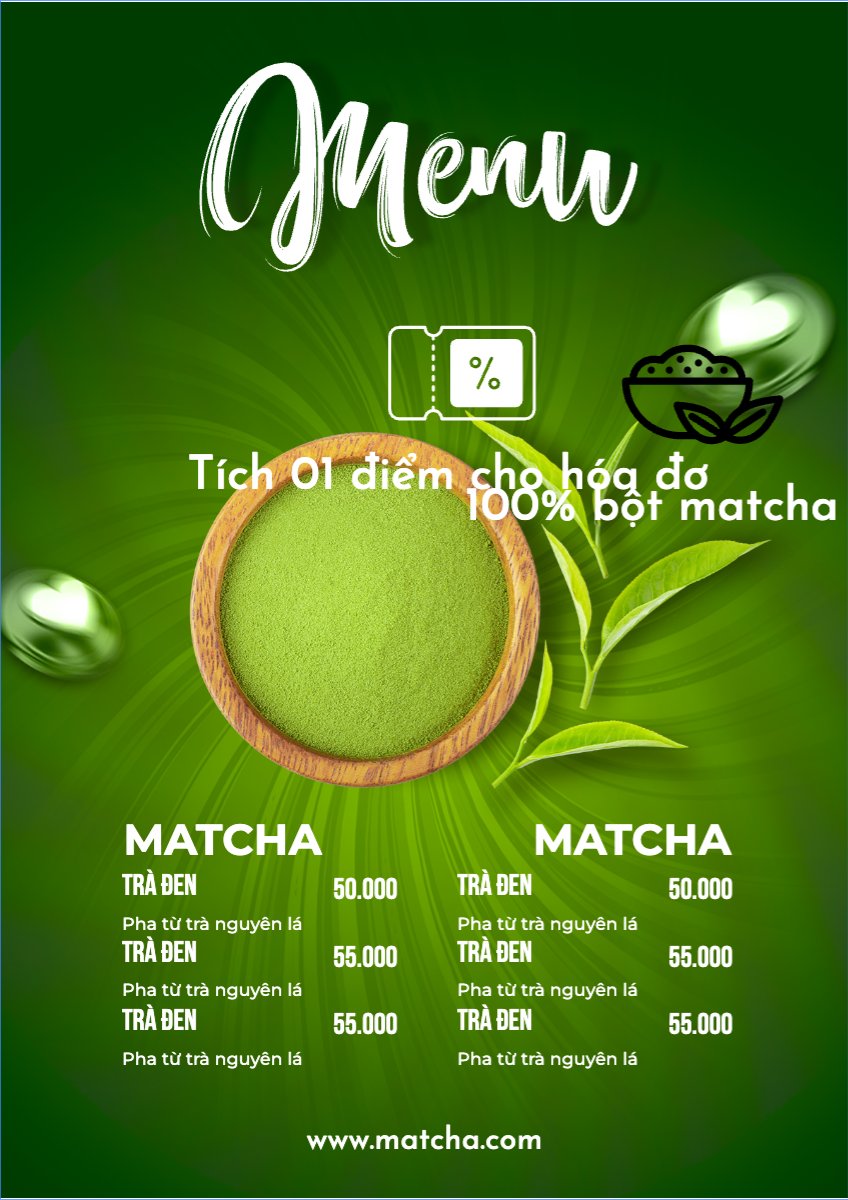 Đồ ăn, food, thực phẩm, ẩm thực, món ăn, F&B, nhà hàng, thức ăn, matcha