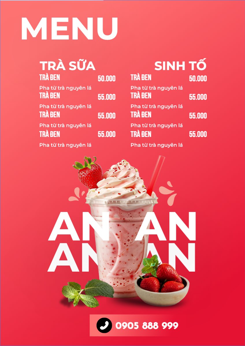 Nước uống, juice, giải khát, F&B, drink, nước ép