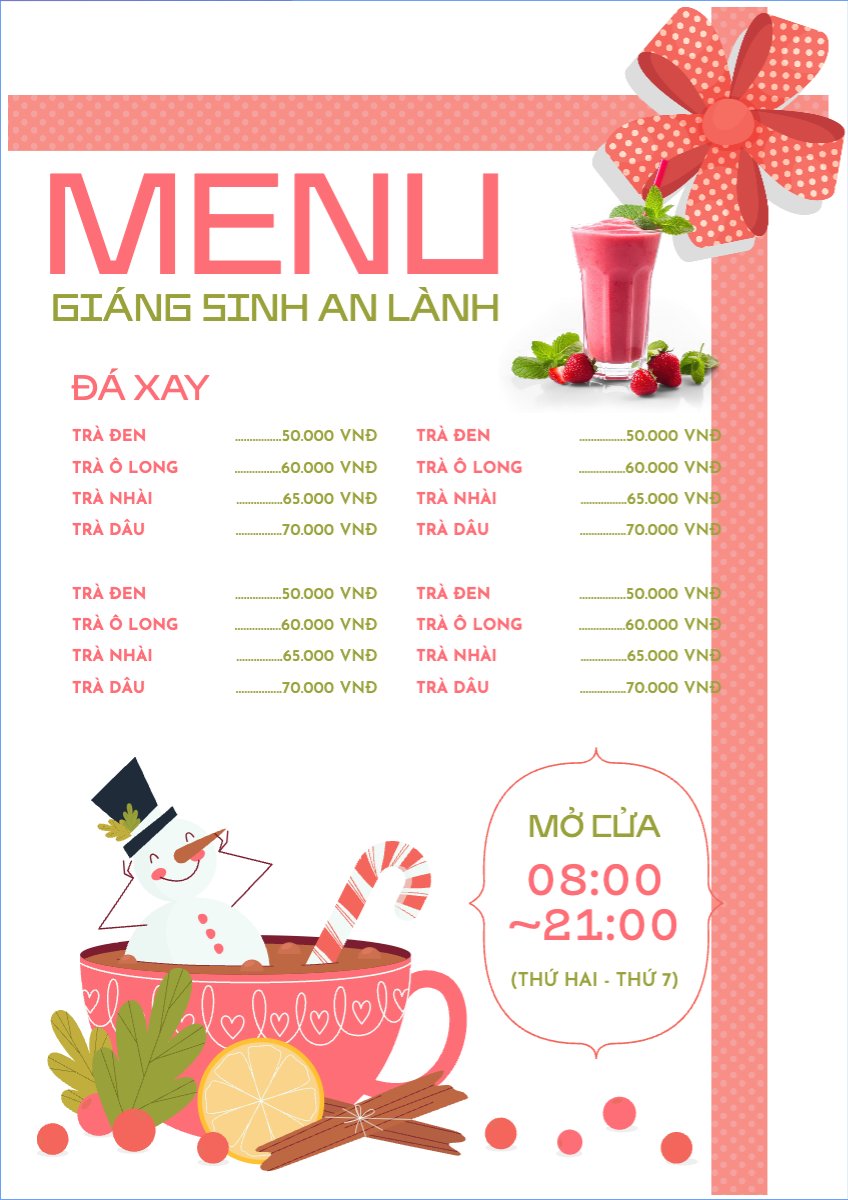 Nước uống, juice, giải khát, F&B, drink, nước ép