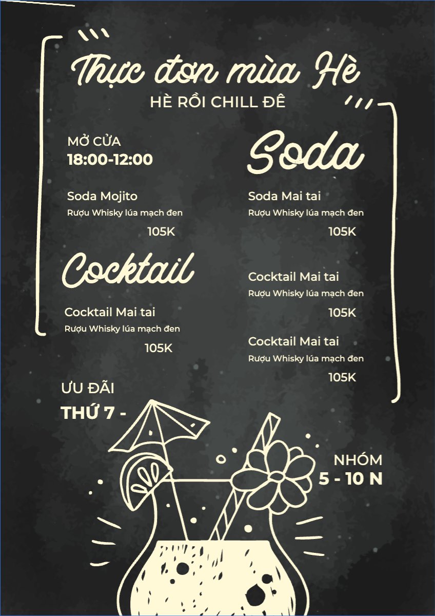 Nước uống, juice, giải khát, F&B, drink