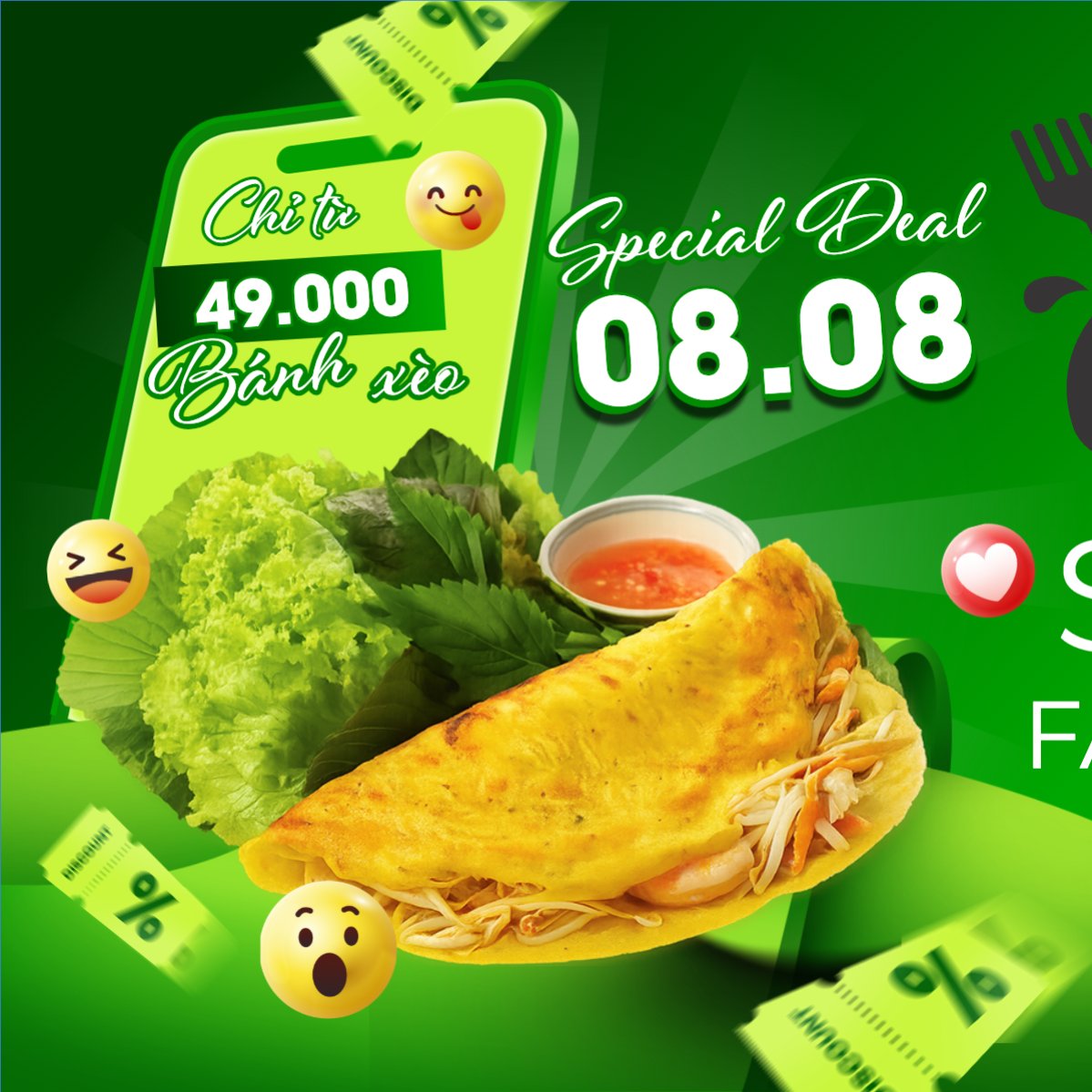 Bánh xèo, món ăn Việt Nam, đồ ăn, food, thực phẩm, ẩm thực, món ăn, F&B, nhà hàng, thức ăn, hiện đại