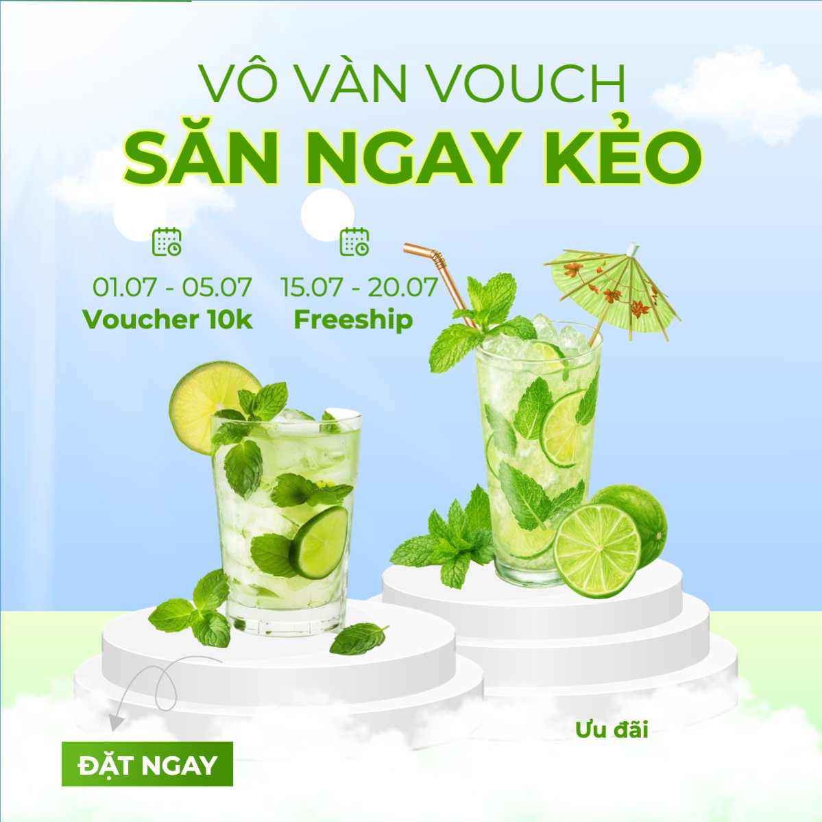 Trà chanh, lemon tea, soda, nước ép, trà sữa, nước uống, juice, giải khát, F&B, drink, hiện đại