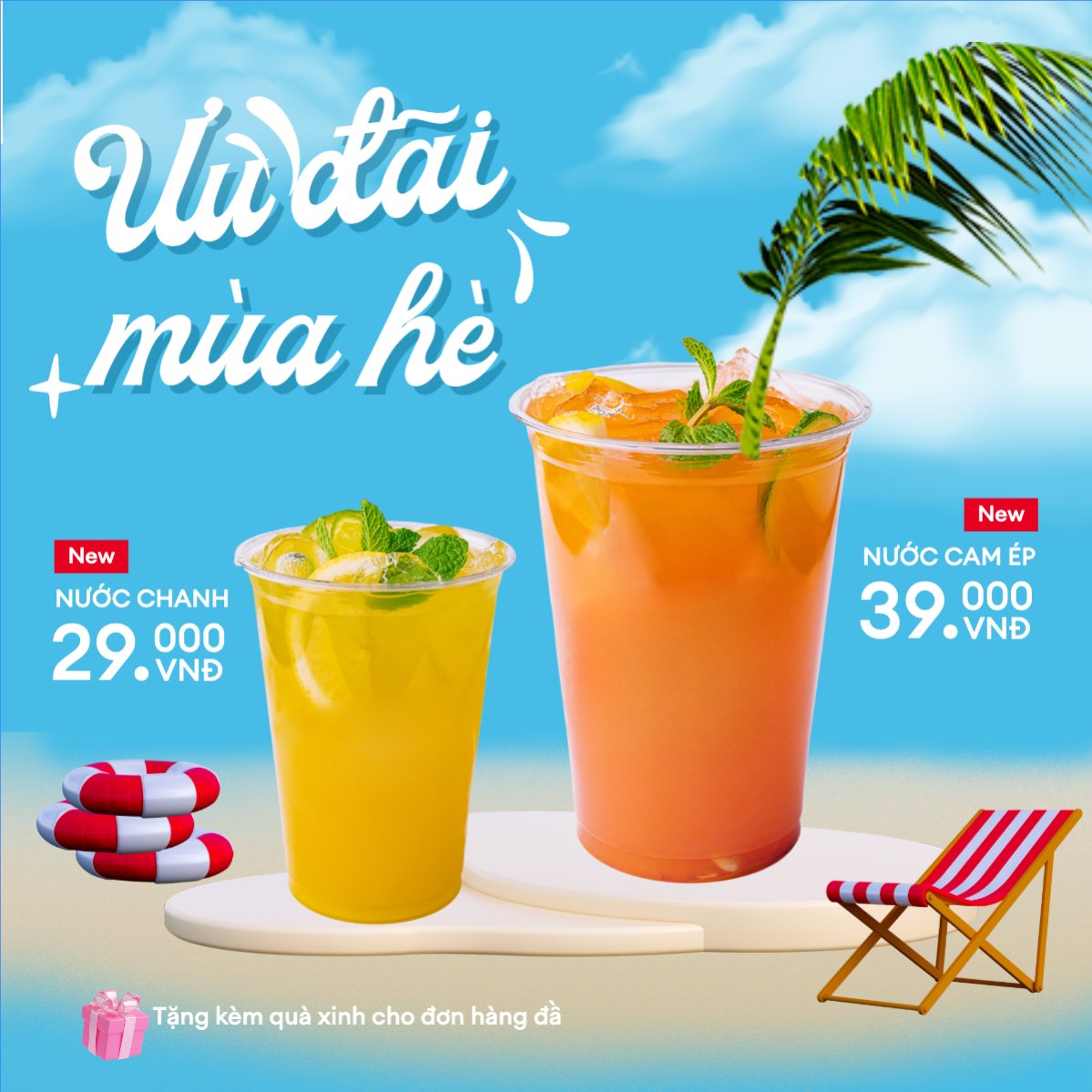 Nước ép, nước uống, juice, giải khát, F&B, drink, dễ thương, hiện đại,modern