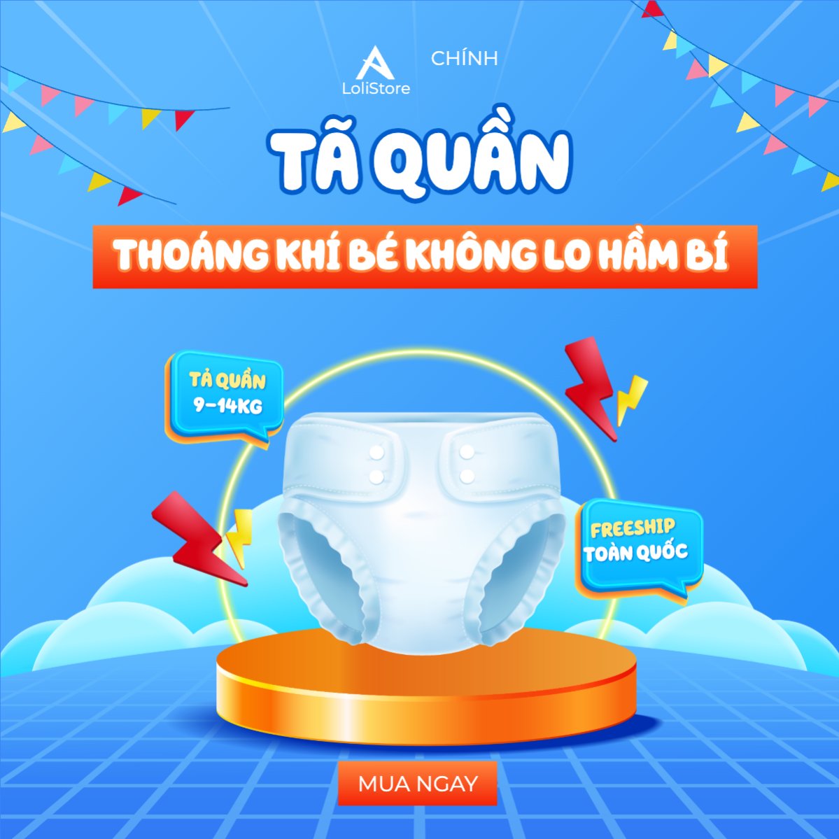 Kids, baby, trẻ em, giảm giá, ưu đãi, sale, sức khỏe, tả, bỉm, quảng cáo, sự kiện, event