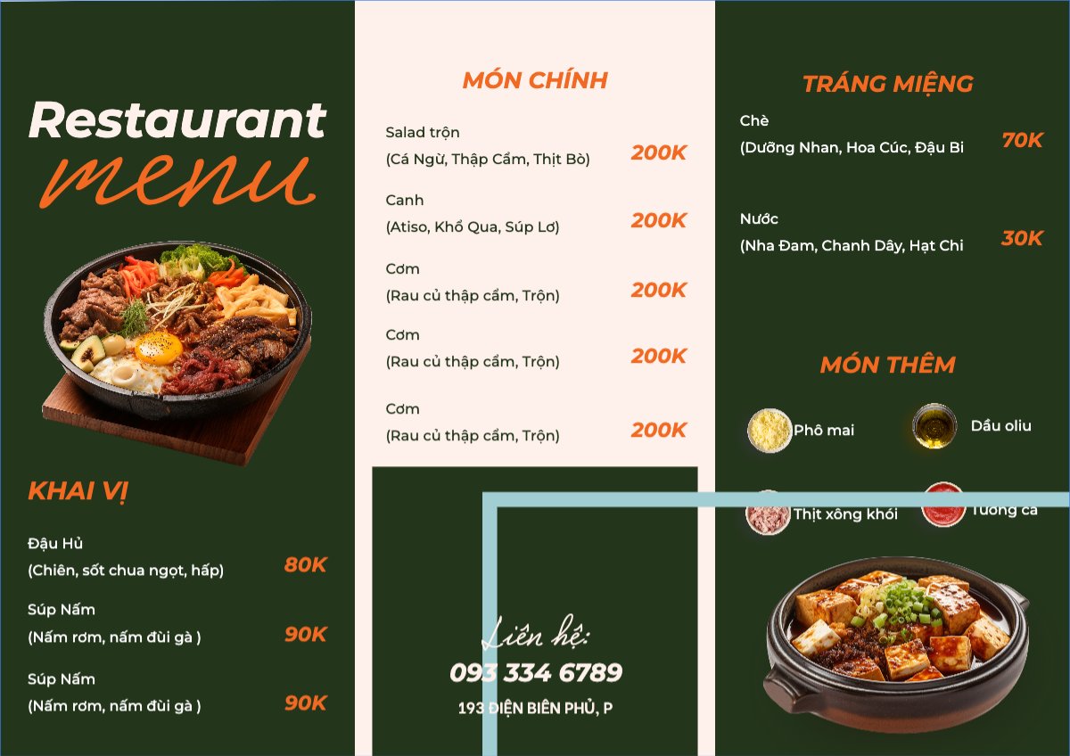 Đồ ăn, food, thực phẩm, ẩm thực, món ăn, F&B, nhà hàng, thức ăn, món Hàn, Korean food