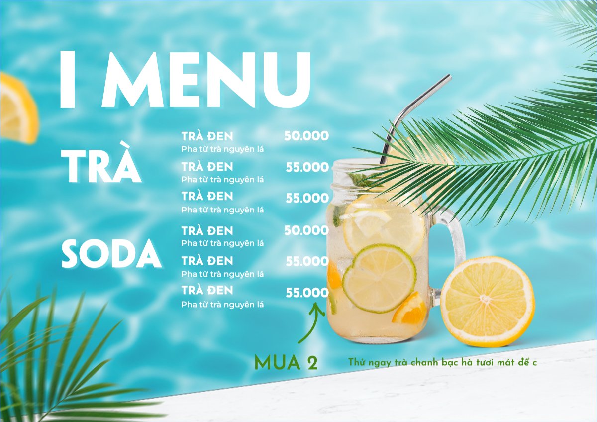 Nước uống, juice, giải khát, F&B, drink, nước ép, smoothie, sinh tố
