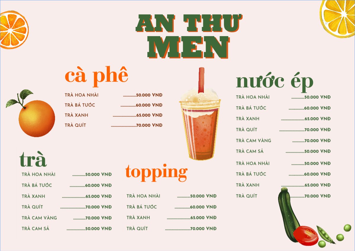 Nước uống, juice, giải khát, F&B, drink, nước ép, juice