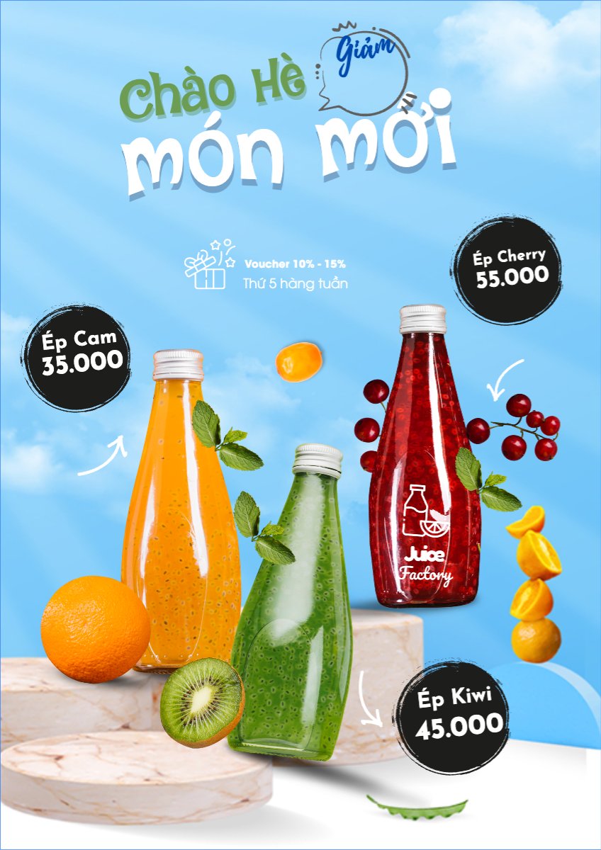 Chào hè món mới