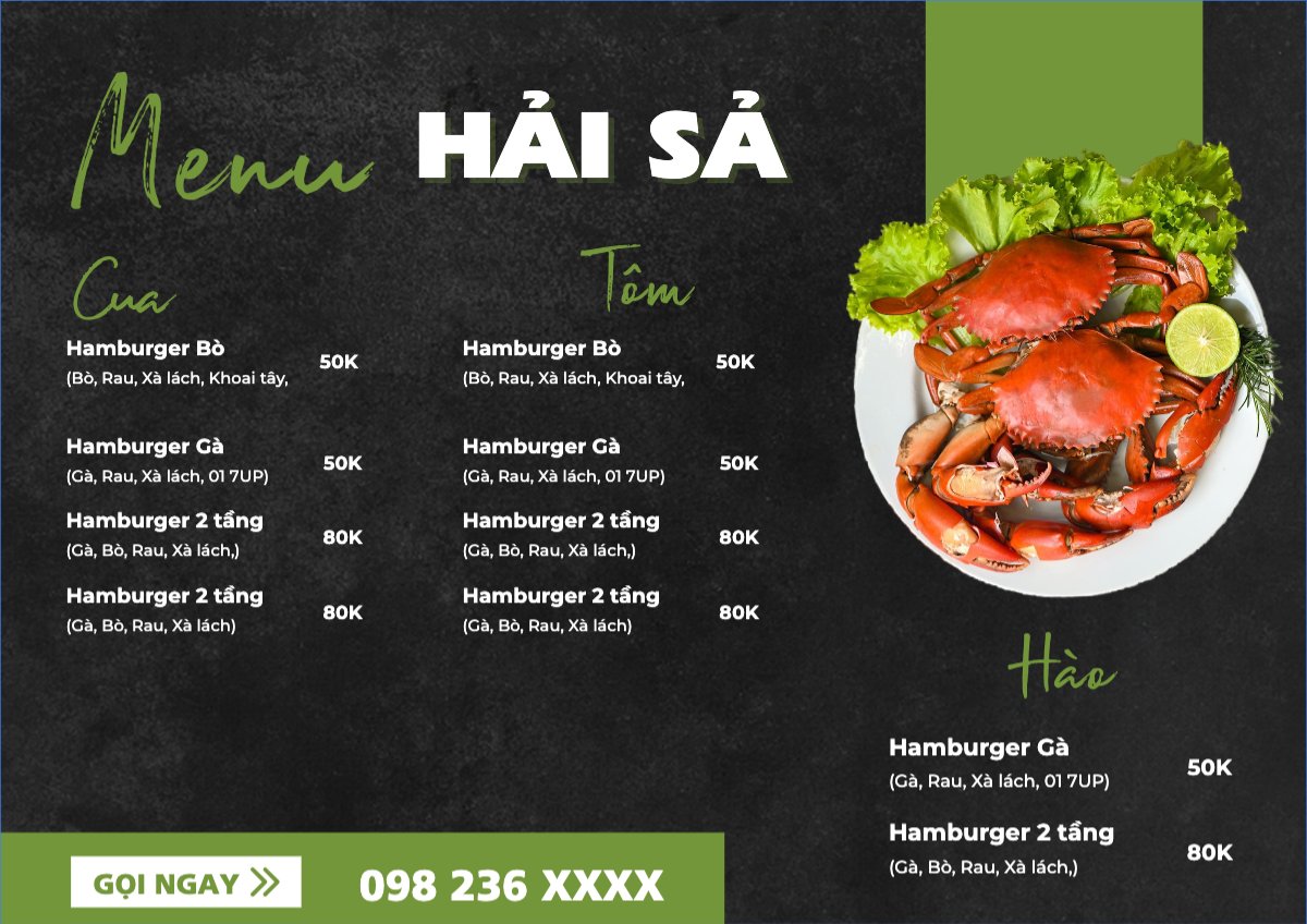 Đồ ăn, food, thực phẩm, ẩm thực, món ăn, F&B, nhà hàng, thức ăn, hải sản, sea food