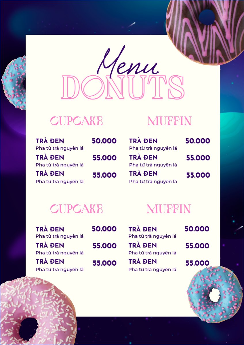 Đồ ăn, food, thực phẩm, ẩm thực, món ăn, F&B, nhà hàng, thức ăn, bánh ngọt, cake, donuts