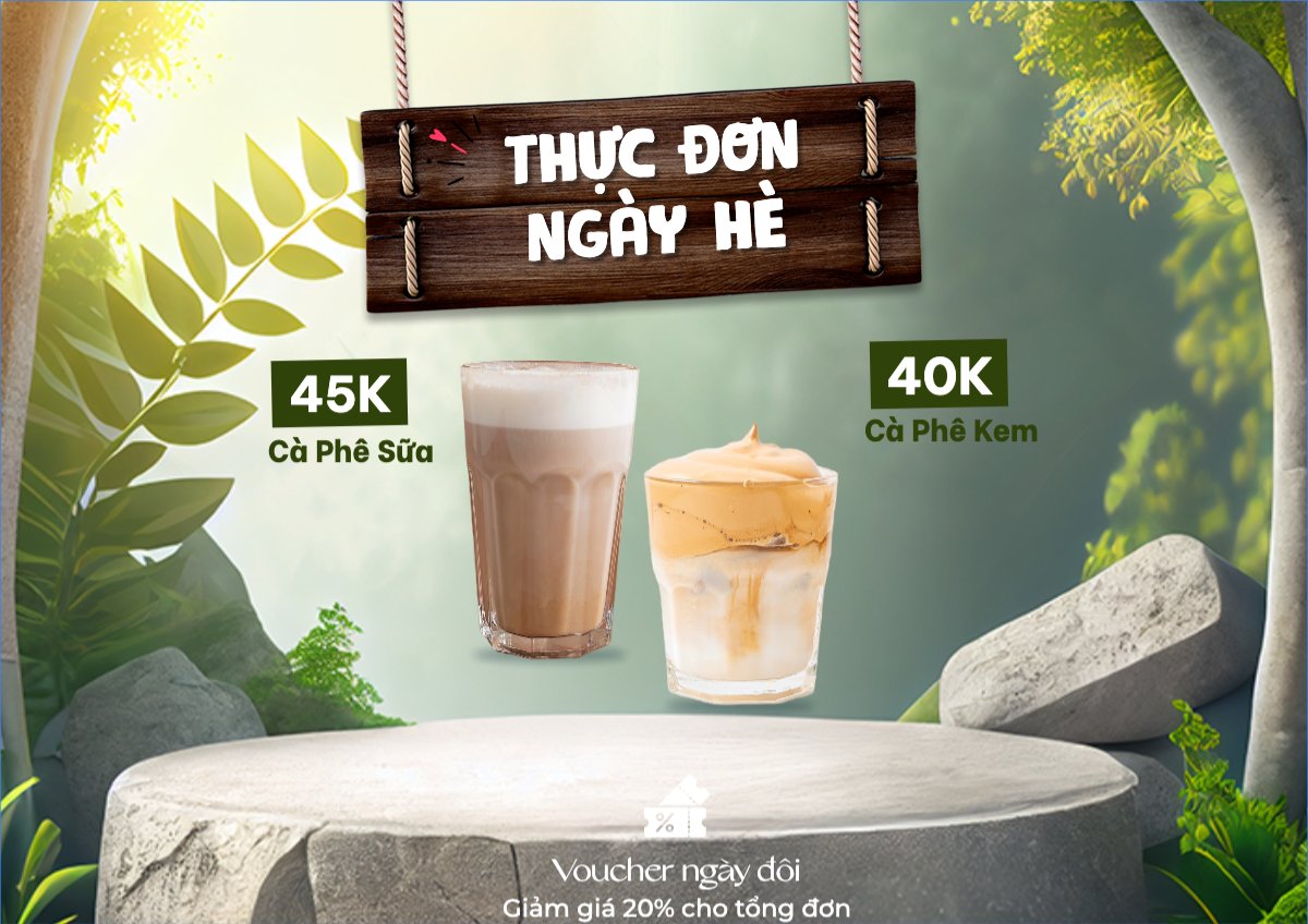 Nước uống, juice, giải khát, F&B, drink, coffee, cà phê