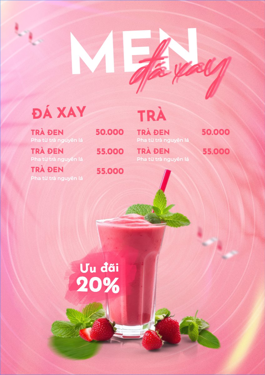Nước uống, juice, giải khát, F&B, drink, nước ép