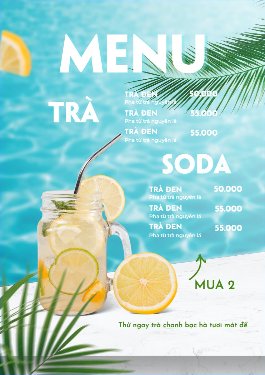 Nước uống, juice, giải khát, F&B, drink, nước ép