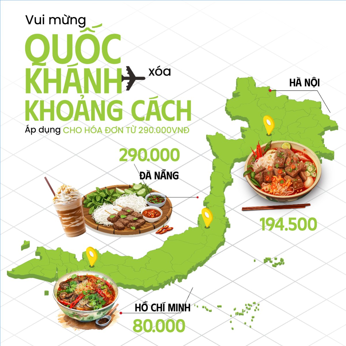 2/9, Quốc Khánh, lễ hội, Việt Nam, đồ ăn, food, thực phẩm, ẩm thực, món ăn, F&B, thức ăn, hiện đại, modern