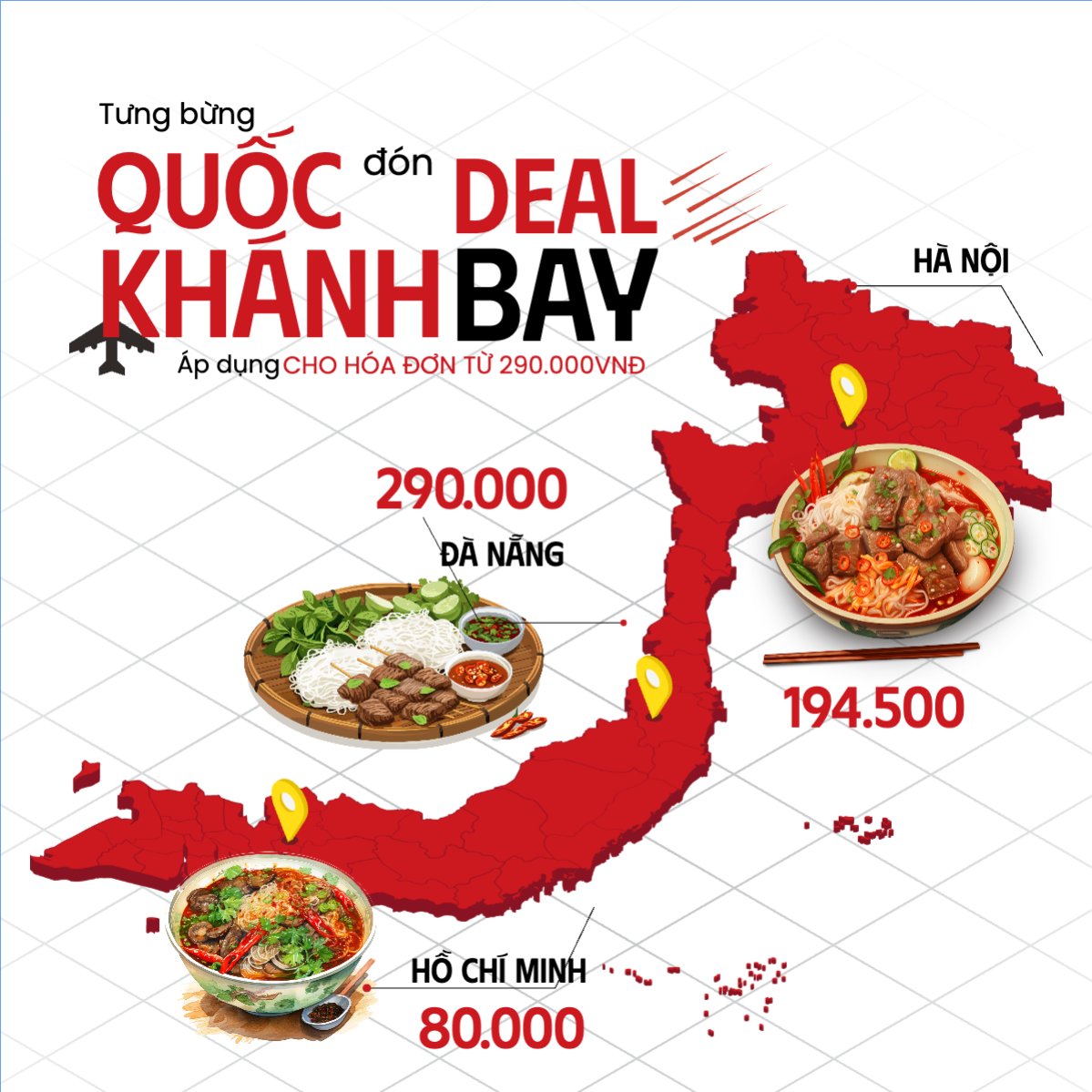 2/9, Quốc Khánh, lễ hội, Việt Nam, đồ ăn, food, thực phẩm, ẩm thực, món ăn, F&B, thức ăn, hiện đại, modern