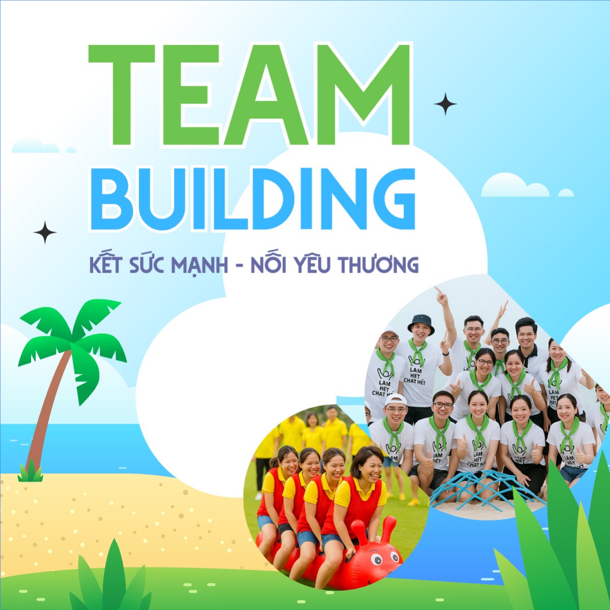 Team building, mùa hè, summer,Du lịch, travel, tourism, trải nghiệm, khám phá