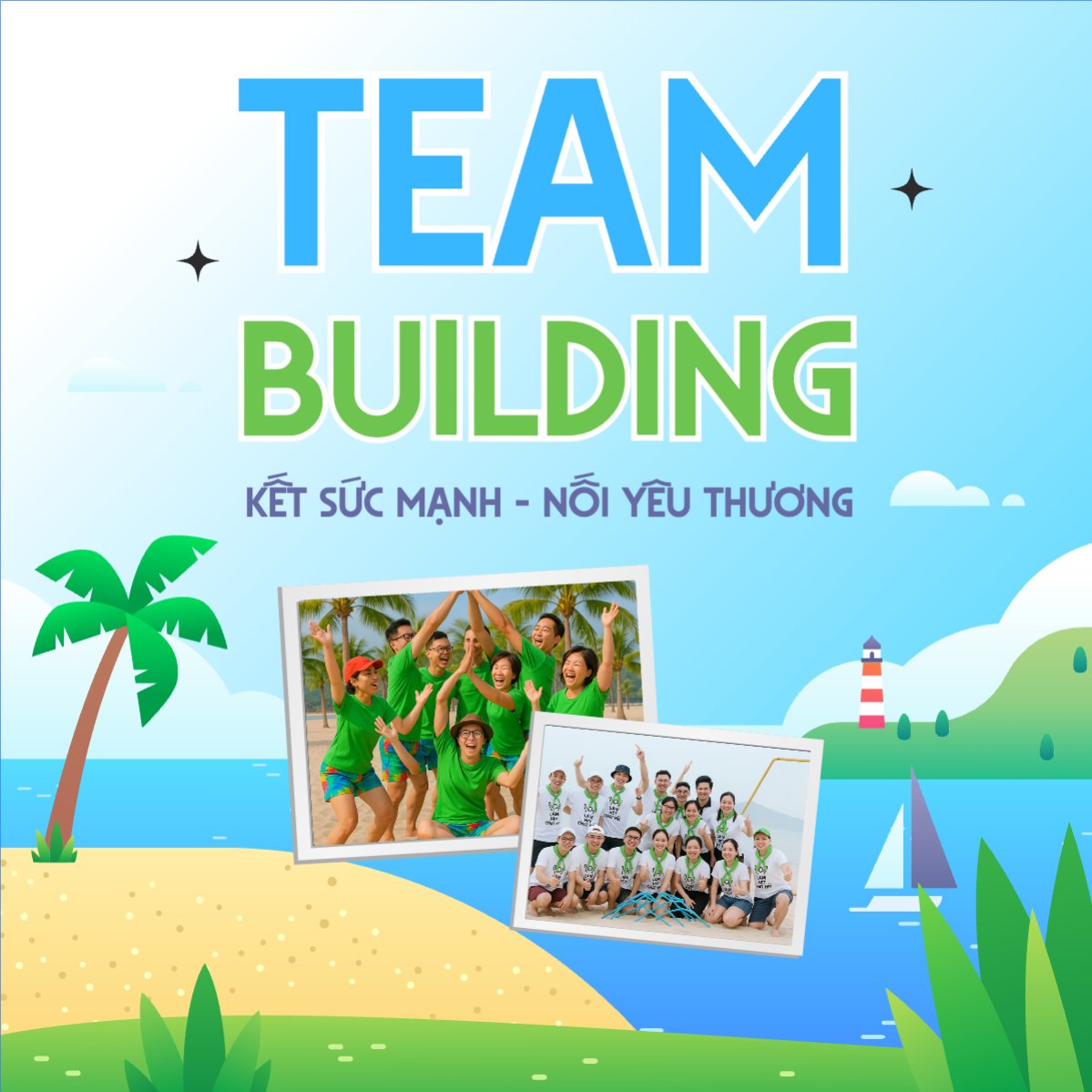 Team building, mùa hè, summer,Du lịch, travel, tourism, trải nghiệm, khám phá