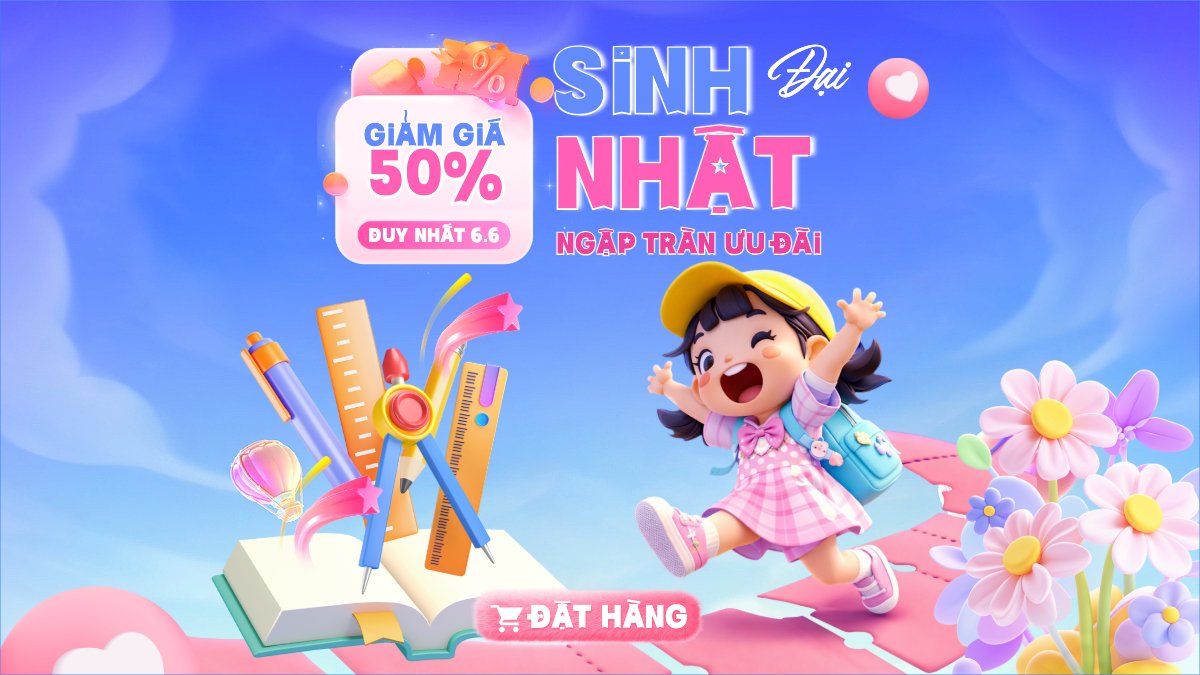 Đại tiệc sinh nhật ngập tràn ưu đãi