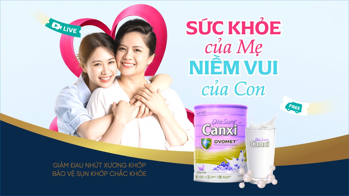 Sức khỏe của mẹ là niềm vui của con