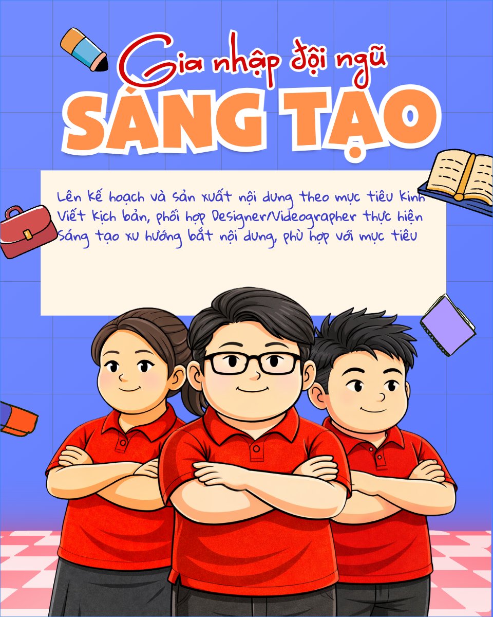 Gia nhập đội ngủ sáng tạo