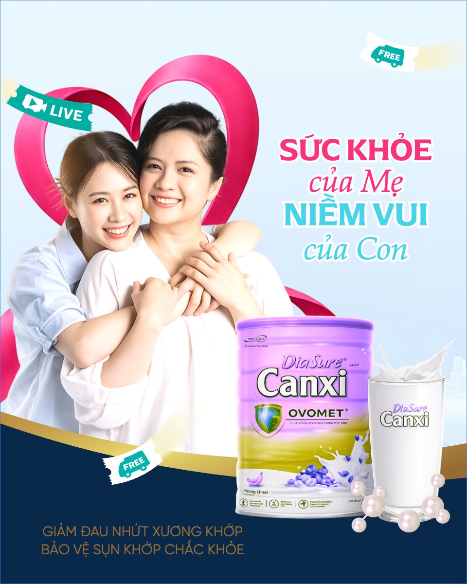 Sức khỏe của mẹ là niềm vui của con