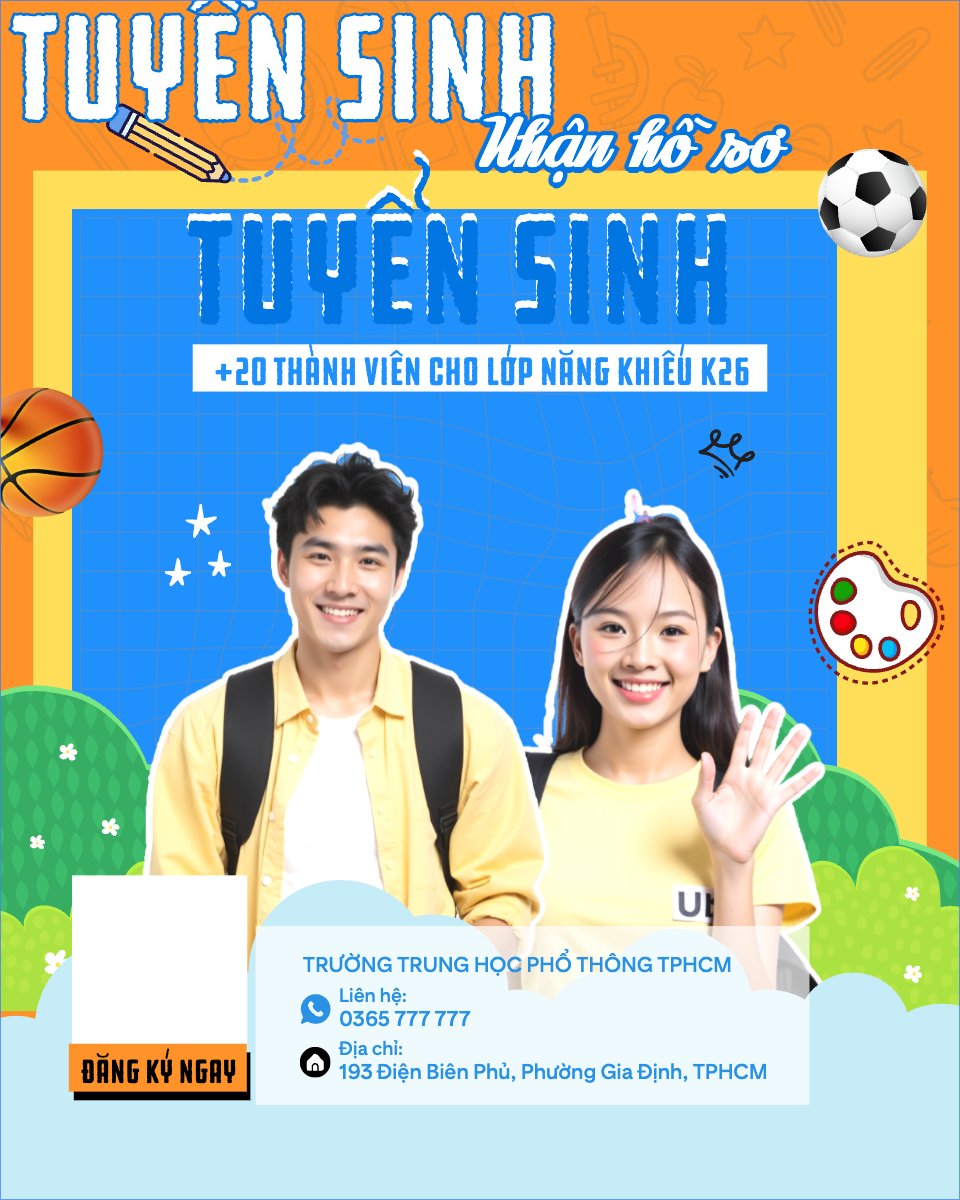 Nhận hồ sơ tuyển sinh