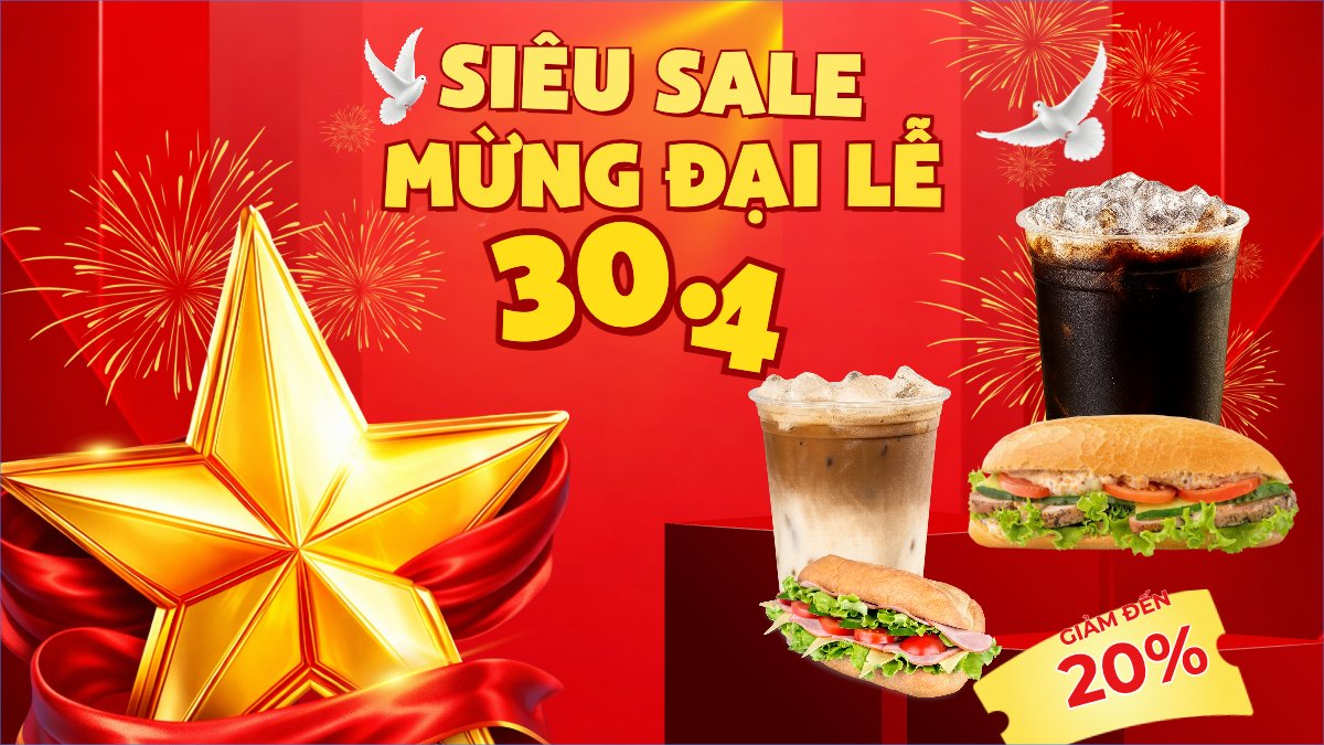 Siêu sale đại lễ 30/4