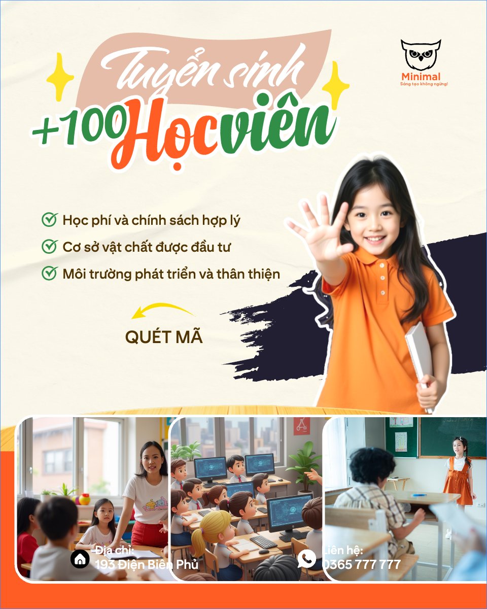 Tuyển sinh 100 học viên