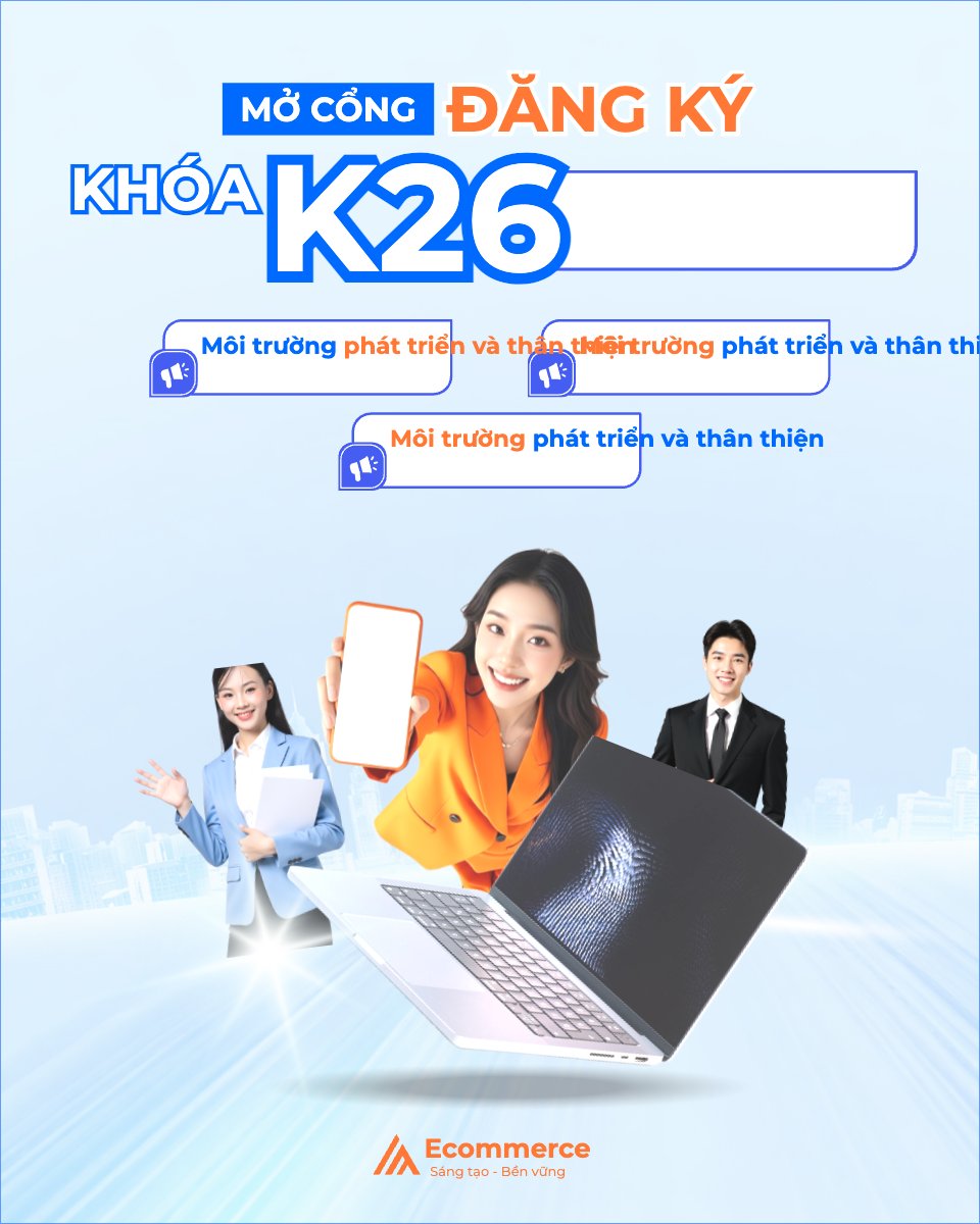 Mở cổng đăng ký khóa học