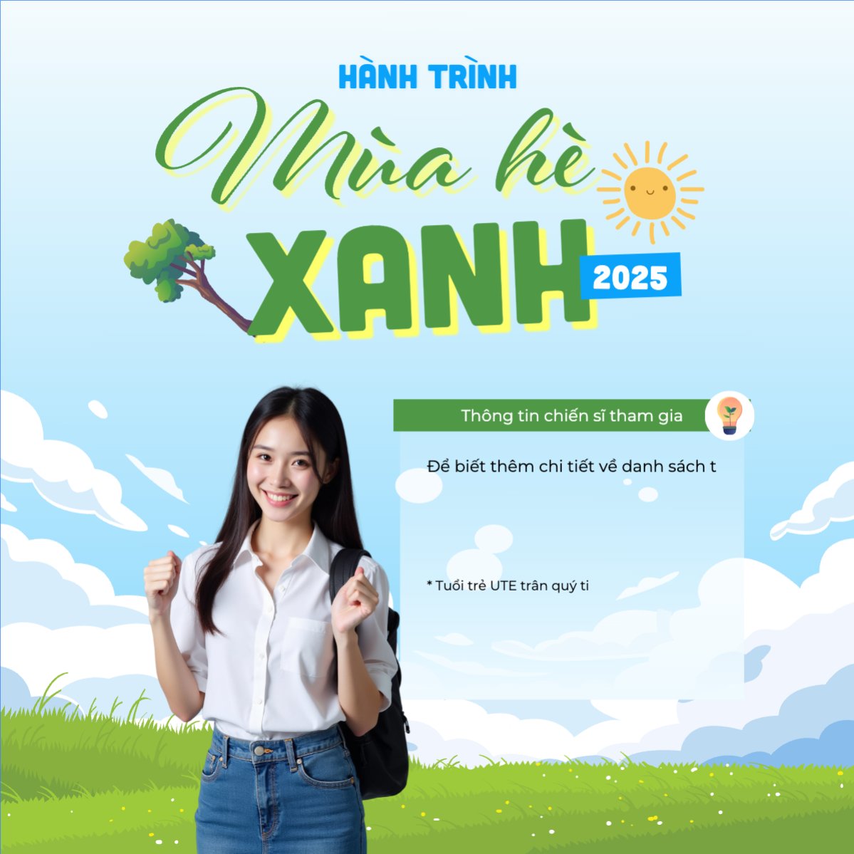 Mùa hè xanh, tình nguyện, bảo vệ môi trường, giáo dục, education, school, trường học