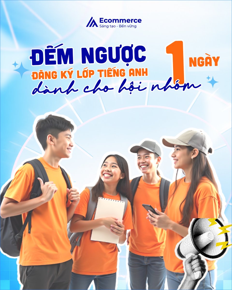 Đếm ngược 10 ngày đăng ký lớp tiếng Anh