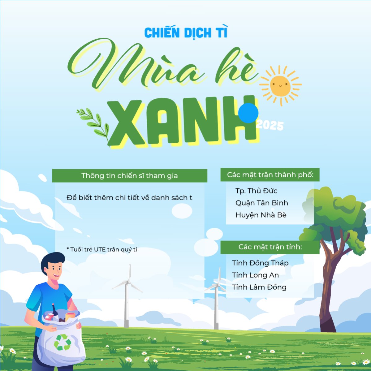 Mùa hè xanh, tình nguyện, bảo vệ môi trường, giáo dục, education, school, trường học