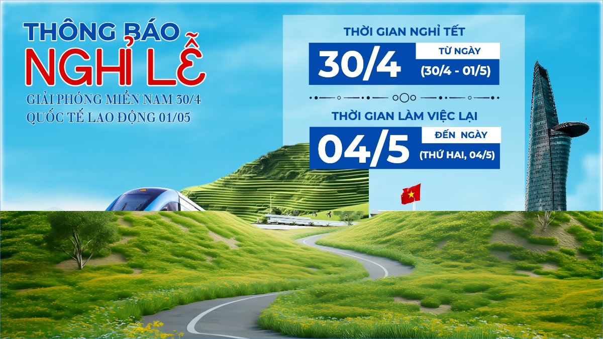 Lịch nghỉ lễ 30/4-1/5