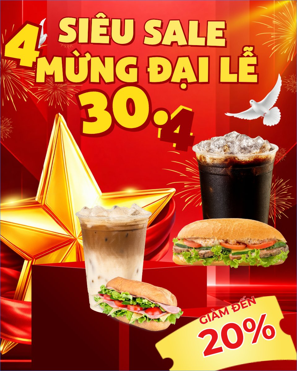 Siêu sale mừng đại lễ 30.4