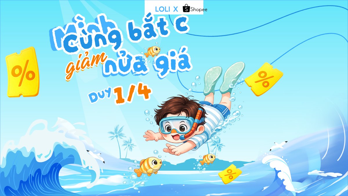 Mình cùng bắt cá giảm ngay nửa giá
