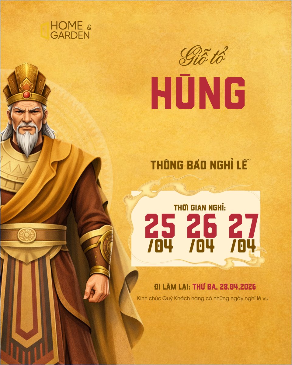 Thông báo nghỉ lễ Giỗ tổ Hùng Vương 2026