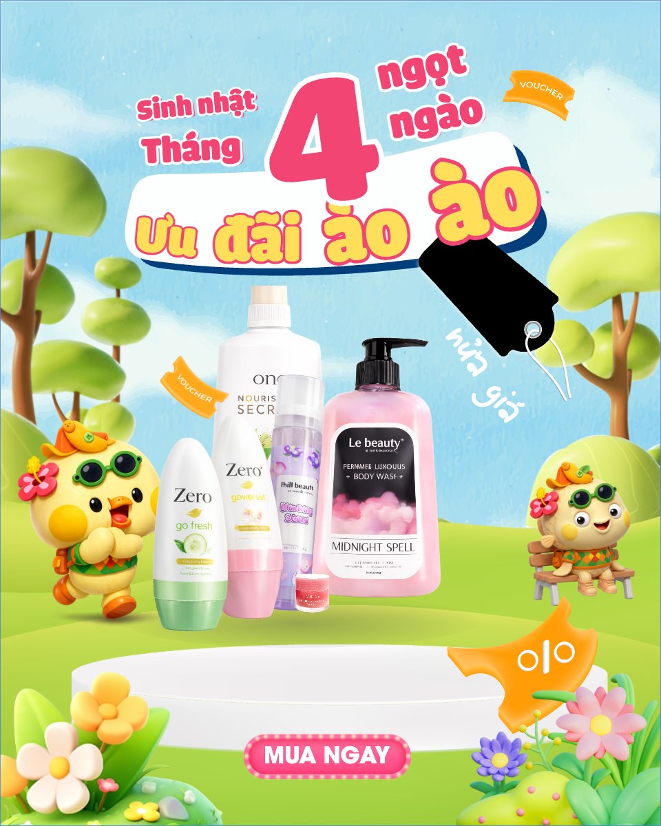Giảm giá sinh nhật