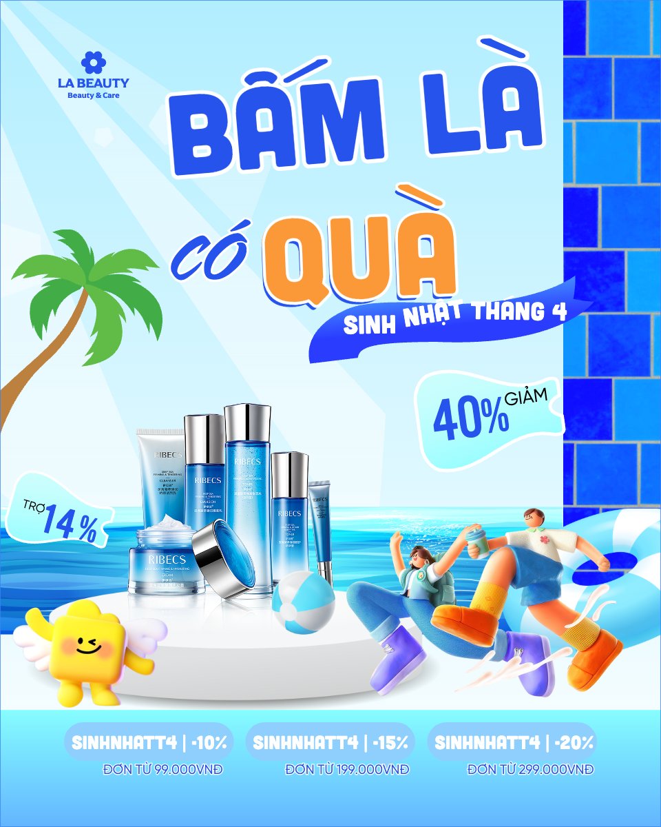 Bám là có quà sinh nhật tháng 4